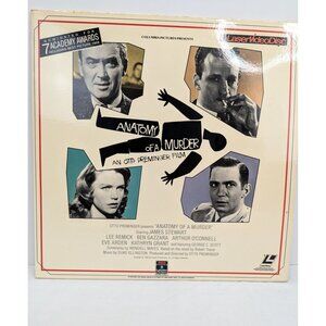 Anatomy Of A Murder An Otto Preminger Film Laser Video Disc Columbia Pictures